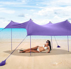SPF 50+ Protection 10' x 9' Canopy with 4 Poles & Sandbags product image