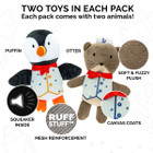Dapper Dandies Plush Dog Toy Set (2-Pack) product image