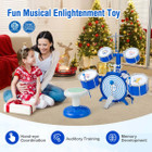 Kids' Jazz Drum Keyboard Set with Stool & Microphone Stand product image