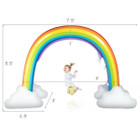 Inflatable 7.5-ft Rainbow Sprinkler Toy  product image