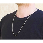 .925 Sterling Silver Italian Moon Cut Ball Chain product image