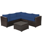 6-Piece Outdoor Patio Rattan Sectional Sofa Set product image