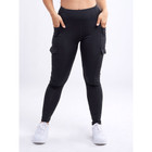 High-Waisted Leggings with Side Cargo Pockets product image