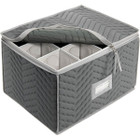 Deluxe Quilted Microfiber Stemware Storage with Zipper product image