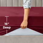 Premium Soft 16-Inch Deep Pocket Fitted Sheet product image