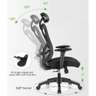 Goplus Ergonomic High Back Mesh Office Chair with Adjustable Lumbar Support product image