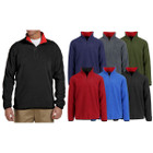 Men's Polar Fleece Quarter Zip Pullover Sweater (1- to 3-Pack) product image