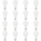 A19 LED Warm White 3000K Light Bulb by Amazon Basics® (12- or 16-Pack) product image