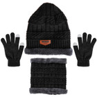3-Piece Beanie Hat, Gloves, & Scarf Bundle product image