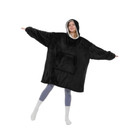Unisex Sherpa-Lined Wearable Hooded Blanket product image