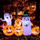 Inflatable Pumpkin and Ghost Halloween Decoration  product image