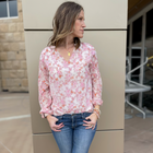 Salted Avenue® Dainty Floral Blouse Top product image