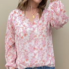 Salted Avenue® Dainty Floral Blouse Top product image