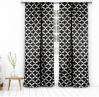 Geometric 84" Blackout Pole Top Curtains (Set of 2) product image