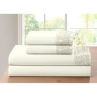 4-Piece Bamboo Comfort Lace Crochet Embroidery Sheet Set product image