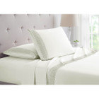 4-Piece Bamboo Comfort Lace Crochet Embroidery Sheet Set product image