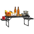 LakeForest® Foldable Camping Table with Side Trays product image