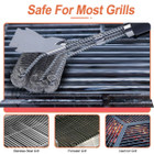 iMounTEK® Stainless Steel BBQ Brush & Scraper product image