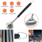 iMounTEK® Stainless Steel BBQ Brush & Scraper product image