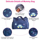 BabyLuv™ 4-Piece Baby Nappy Bag Set product image