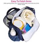 BabyLuv™ 4-Piece Baby Nappy Bag Set product image