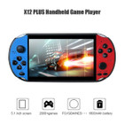 Handheld PSP Game Console, X12 Plus 5.1 8GB Integrated Video Game Player Retro Dual Joystick Game Arcade product image