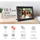 Smart WiFi Digital Photo Frame,10.1 Inch IPS LCD Touch Screen, Auto-Rotate Portrait and Landscape, 16GB Memory, Share Moments Instantly via Frameo App from Anywhere product image