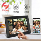 Smart WiFi Digital Photo Frame,10.1 Inch IPS LCD Touch Screen, Auto-Rotate Portrait and Landscape, 16GB Memory, Share Moments Instantly via Frameo App from Anywhere product image
