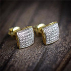 Hip Hop Iced Out Bling Stud Earrings product image