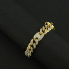13MM Ice Out Cuban Chain Bracelet product image