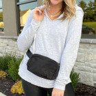 Maddie Crossbody Storage Bag with 2 Zippers product image