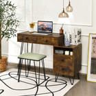 Modern Dressing Table with Storage Cabinet product image