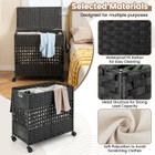 110L 2-Section Laundry Hamper with 2 Removable & Washable Liner Bags product image