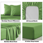 4-Piece Rayon from Bamboo Cooling Wrinkle-Resistant Bedding product image