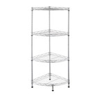 4-Tier Metal Wire Adjustable Storage Rack product image