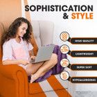 Cheer Collection® 18-Inch Ultra Soft Round Throw Pillows (Set of 2) product image