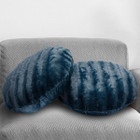 Cheer Collection® 18-Inch Ultra Soft Round Throw Pillows (Set of 2) product image
