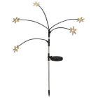 Solar Swaying Garden Lights with Snowflakes in Warm White (8-Pack) product image