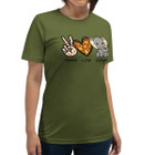 Peace, Love & Elefunks - Elephant Autumn Fall Graphic Tee product image