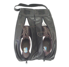 Black Leather Golf Shoe Bag product image