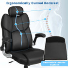 Kneading Massage Office Chair with Adjustable Headrest product image