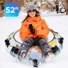 52-Inch Inflatable Snow Tube with Cold-Resistant & Heavy-Duty Material product image