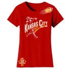 Women's Football Theme T-Shirt product image