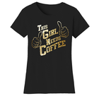 Women’s Coffee Themed Funny T-Shirts product image