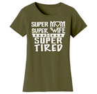 Super Mom Themed T-Shirt product image