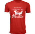 Men's Deer Hunting Theme T-shirt product image