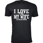 Men's ‘I Love It When My Wife Let's Me Go Hunting’ T-shirt product image