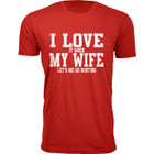 Men's ‘I Love It When My Wife Let's Me Go Hunting’ T-shirt product image