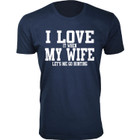 Men's ‘I Love It When My Wife Let's Me Go Hunting’ T-shirt product image