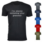 Men’s "I Am Silently Correcting Your Grammar" T-Shirt product image